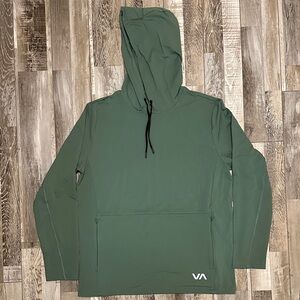 RVCA Green Hoodie